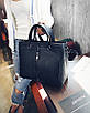 Коричнева жіноча сумка, відмінний дизайн сучасний вигляд, фото 10