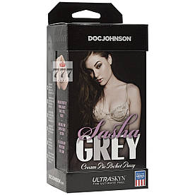 Мастурбатор вагіна Doc Johnson Sasha Grey - Ultraskyn Cream Pie Pocket 777Shop.com.ua