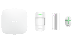 Cтартовий комплект системи безпеки Ajax StarterKit Plus White