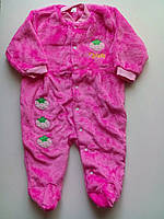 Комбінезон теплий "Людина" 060121504, розмір 44 (68-74) РОЗОВИЙ