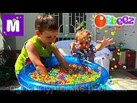 Гелієві кульки кольорові, гідрогелі, акваґрунт кульки, що ростуть (20 пакетиків/пач.)