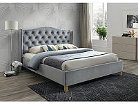 Кровать Aspen 160 Signal Velvet серый