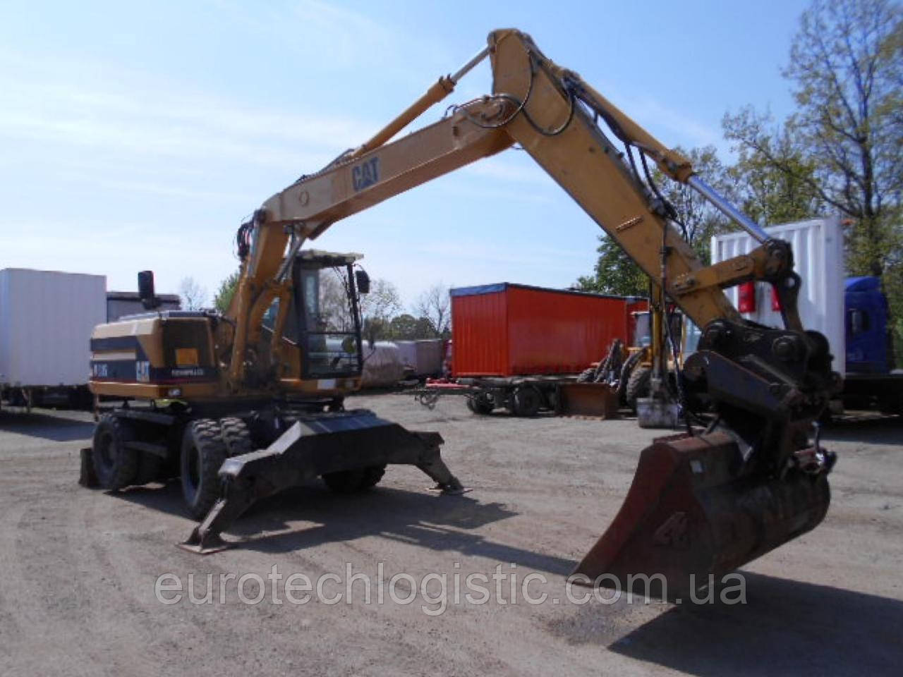Колісний екскаватор Caterpillar M 315.