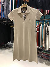 Плаття поло Burb бежеве М-L