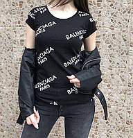 Футболка женская Balenciaga черная S