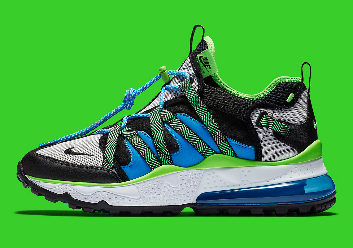Кросівки Nike Air Max 270 Bowfin aj7200 "Зелені\" Сині\Чорні"