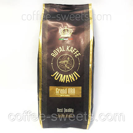 Кава зернова Jumanji Royal Kaffe Grand Oro 1kg, фото 2