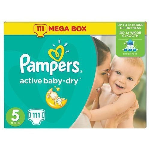 Підгузники Pampers Active Baby-Dry Junior 5 ( 11-18 кг) 87 шт (Памперси)