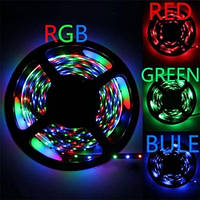 Светодиодная лента RGB UKC водонепроницаемая с пультом ДУ 300 светодиодов 5м