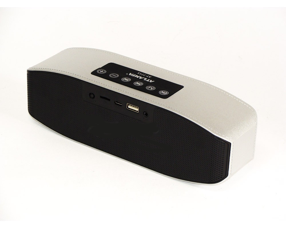 Портативная Bluetooth/MP3/FM/USB колонка Atlanfa AT 7715 - фото 1 - id-p586698056