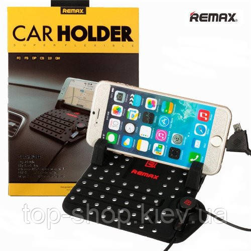 Автомобильный держатель для мобильных устройств Remax Super Flexible Car Holder - фото 1 - id-p645232312