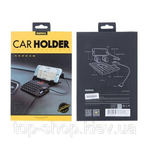Автомобильный держатель для мобильных устройств Remax Super Flexible Car Holder - фото 8 - id-p645232312
