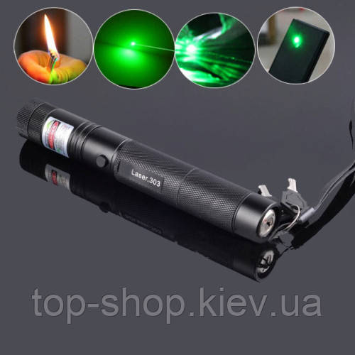 Потужний лазер 500 mW. Green Laser Pointer YL-Laser 303