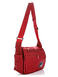 Сумка через плече Silvia 1255 Red, фото 3