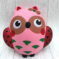 Squishy Сквиш Сова Величезний з запахом Антистрес