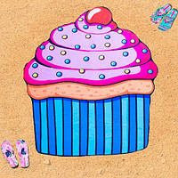 Пляжний Килимок Кекс