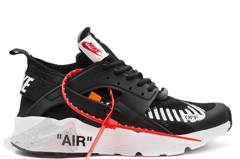 Кроссовки Nike Air Huarache Ultra x Off цвет черно-белый, цена 1200 грн — Prom.ua (ID#939222466)