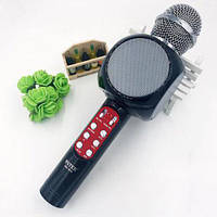 Бездротовий мікрофон караоке bluetooth WSTER WS-1816 Black