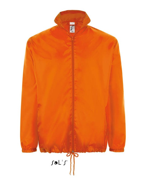 Вітровка SOL'S, помаранчева куртка унісекс під замовлення