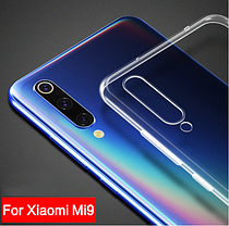 Ультратонкий 0,3 мм чохол для Xiaomi (Ксіомі) Mi 9 прозорий, фото 3