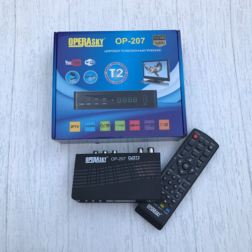 Тюнер Т2 Operasky OP-207 USB, Wi-Fi ТБ тютер