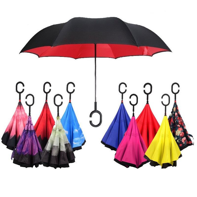 Вітрозахисний парасолька Up-Brella антизонт Парасолька зворотного складання