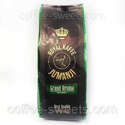 Кава зернова Jumanji Royal Kaffe Grand Aroma 1kg, фото 2