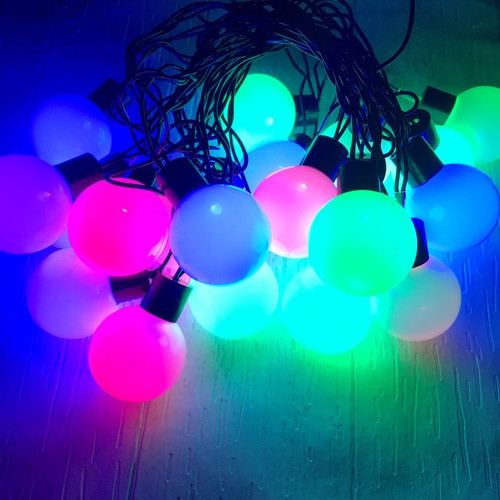 Гірлянда вулична кульки LIGHT LED 20 кульок 5,3 м (ретро)