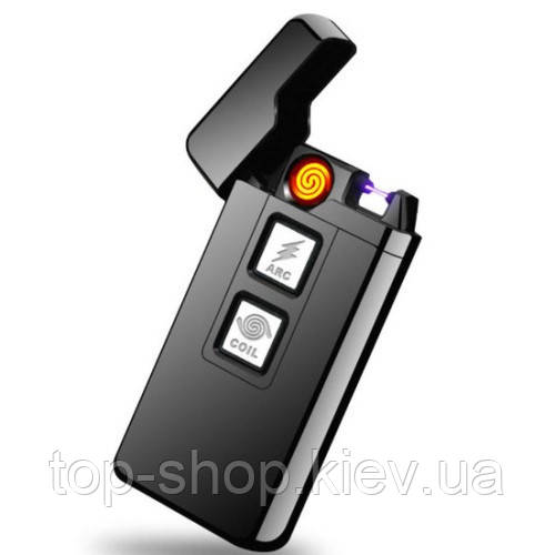 Електроімпульсна подарункова USB запальничка ZU 33172, фото 1