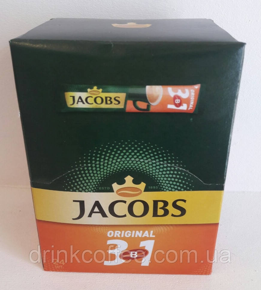 Кава Jacobs, розчинна 3in1 Original, 12g