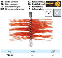 Йорж щітка для чищення димоходу PVC 120 VOREL-72994