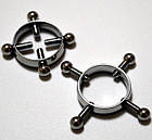 Затискачі гвинтові для сосків, кліпси для сосків без проколювання, пара, фото 3