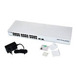 Комутатор MikroTik CSS326-24G-2S+RM, фото 4