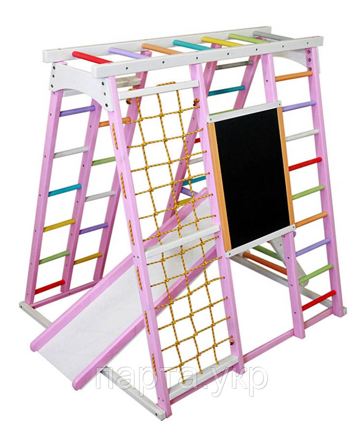 Спортивний куточок для дівчаток "Фея" з мольбертом