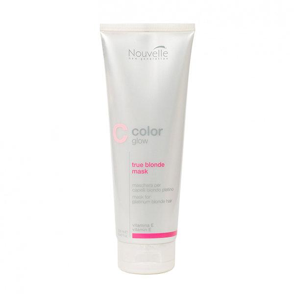 Поживна відновлююча маска для фарбованого волосся Nouvelle True Blonde mask, фото 1