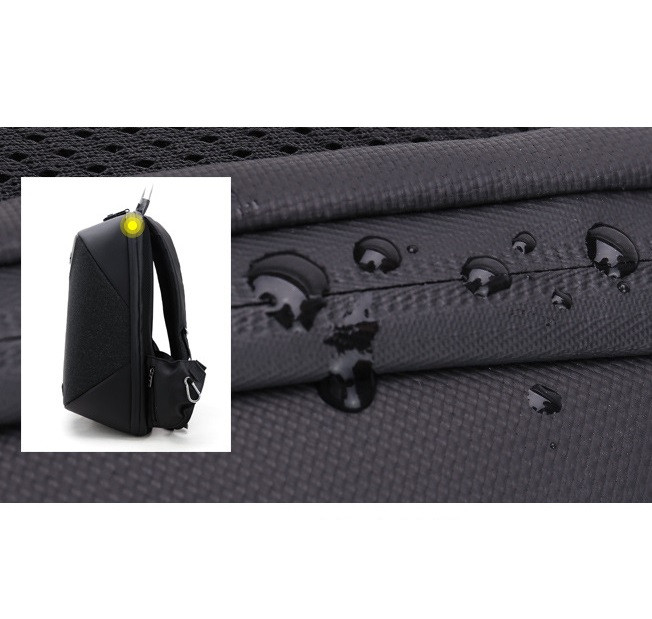 Водостойкий рюкзак для ноутбука Arctic Hunter elit design black - фото 5 - id-p939299790