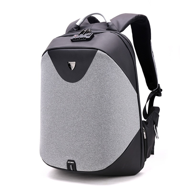Водостійкий рюкзак для ноутбука Arctic Hunter elit design black/gray