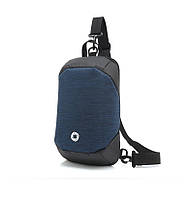 Сумка для нетбука/планшета вертикальна Ozuko Tablet Bag black/blue