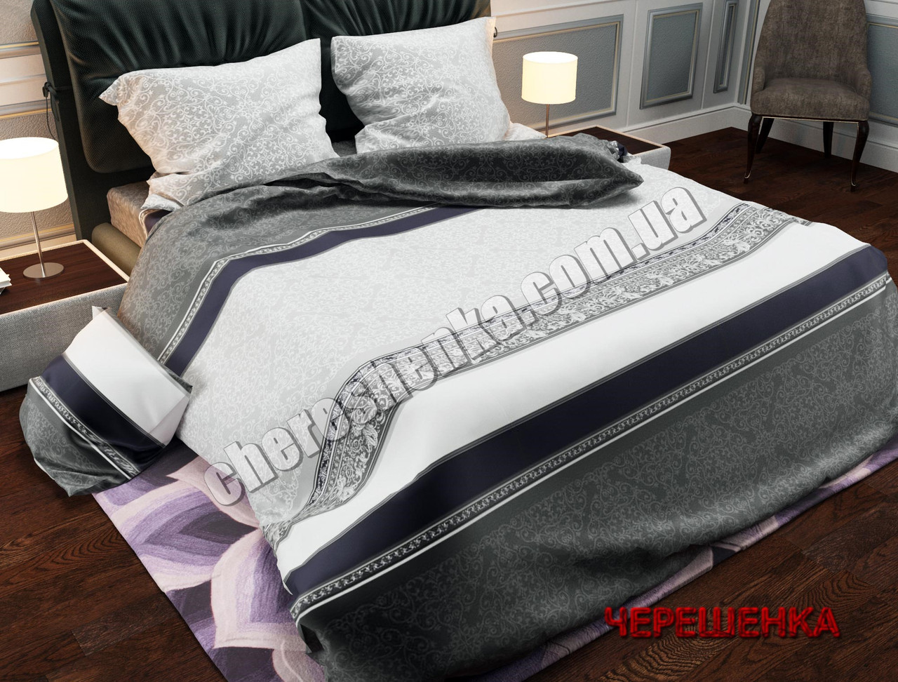 Тканина для постільної білизни Бязь "Gold" Lux GL1003 (50м)