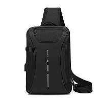 Cумка Baibu sling usb plane-pack black 
