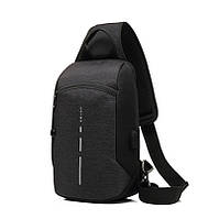 Cумка Baibu sling usb top-pack black 