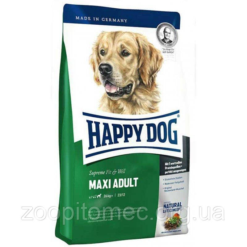 Корм для собак Happy Dog (Хеппі Дог) F&W Maxi Adult для великих порід, 4 кг