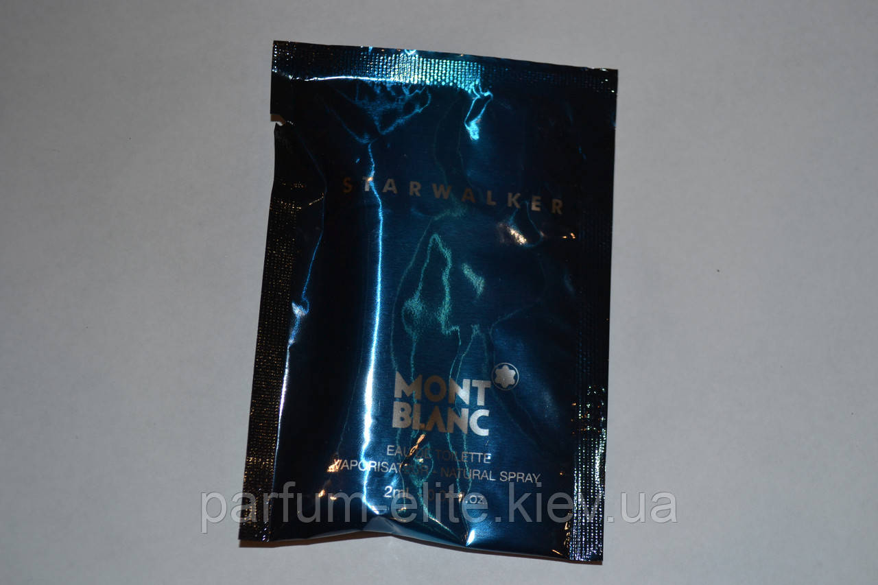 Пробник чоловічої туалетної води Montblanc Starwalker 2ml