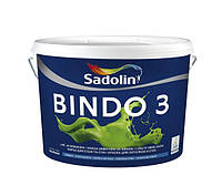 Sadolin BINDO 3 BW Белый 2,5 л краска для внутренних работ