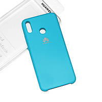 Силіконовий чохол на Huawei Y7 2019 Soft-touch Sea Blue