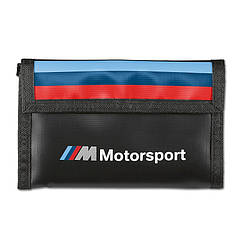 Оригінальне портмоне BMW M Motorsport Wallet, Black, артикул 80212461148