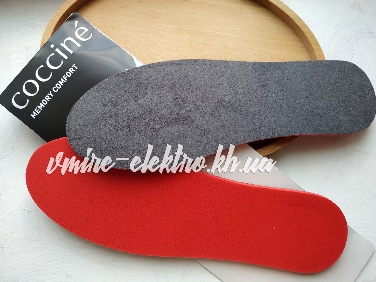 Устілки для взуття з пам'яттю Coccine memory comfort 41 розмір