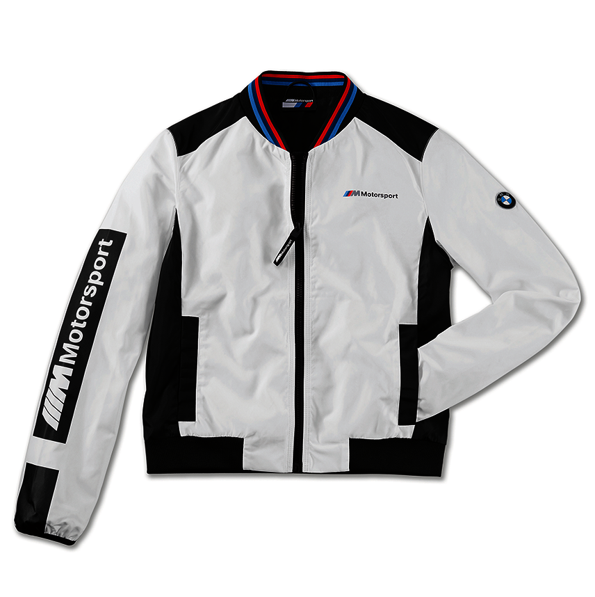 Жіноча куртка BMW M Motorsport Jacket (Colour Block Design, Ladies, White / Black)