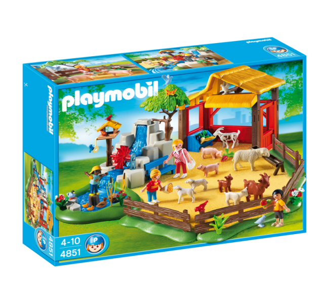 Playmobil 4851 Контактний зоопарк і фігурка в подарунок