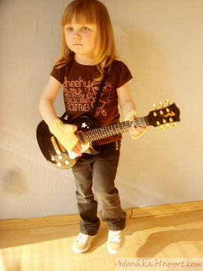 Гітара дитяча бордова Simba 6837110, фото 2